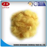 Yellow Recycled Polyester Staple Fiber