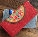 Fashion Handbag Handmade Embroidery Embroidery Wallet (QB0301)