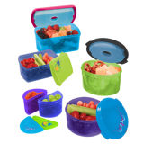 Fit & Fresh Kids Lunch Container Set with Removable Ice Packs