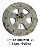 Wooden Tyre Clock