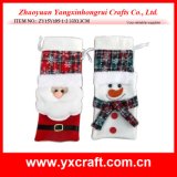 Christmas Decoration (ZY15Y105-1-2) Wine Bag for Christmas Wine