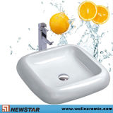 Countertop Ceramic Sink (Porcelain Basin, popular sink)