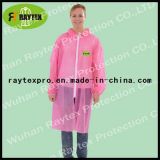 Disposable Nonwoven Lab Coat with Zipper