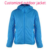 Fashion Leisure Outdoor Jacket, Windproof Keep Warm Coat, 100% Nylon Outdoor Jacket in Light Blue Colour