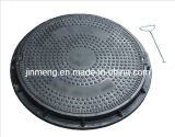 Anti-Theft D400 SMC Manhole Cover EN124 with Lock