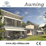 Metal Frame Polyester Retractable Window Awning