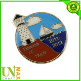 Nickel Plated Enamel Lapel Pin Badge