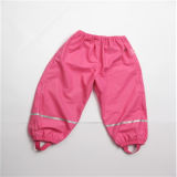 Wholesale Fashion Chaep PU Flat Waist Pants