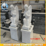 Haobo Stone Direct Sale of White Marble Angel Carving