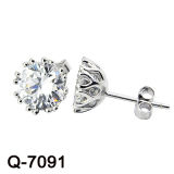New Design 925 Silver Fashion Earrings Jewellery (Q-7091)