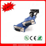 Shielded VGA Cable Male to Male Connection Cable - Blue