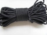 Customized Black Braided Hollow PE Rope