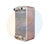 Zl130 Series Stainless Steel AISI 316 Plates Copper Brazed Plate Heat Exchanger Evaporator