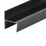 16mm Aluminium Profile Flange for Toilet Cubical Door Edge (HDL08-221)