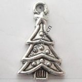 Zinc Alloy Christmas Pendants, Christmas Tree (Item No: A-307)