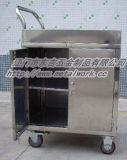 Custom Stainless Steel Trolley / Cart for Kitchen Use