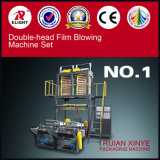 Double Die Head PE Film Blowing Machinery