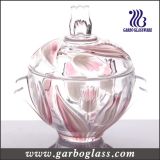 Red Tulip Glass Storage Jar (GB1805YJX/PDS)