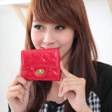 Beauty Red PU Wallet (U090601)