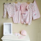 Hot Sell Mom and Bab Baby Clothing, Newbonr Baby Gift Set 10in1, Newborn Gift Set (1208008)