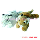 26cm 3D Lying Tiger Plush Animal Toys