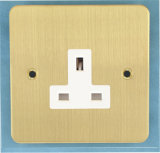 BS 1363 13AMP 1gang Unswitched Socket