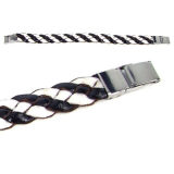 Steel Leather Bracelet (SB00398)