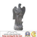 Granite Stone Modern Garden Angel Carving Statue Sculptures for Sale