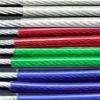 PVC Steel Wire Ropes (1 x 7, 6 x 7, 7 x 7, 6 x 19, 7 x 19)