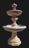 Marble Carving Pedestal Fountain (FNT077)