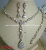 Wedding Bridal CZ Cubic Zirconia Necklace TF004