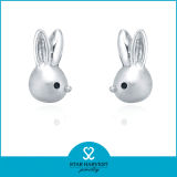 Funny Anaimal Silver Earring Jewellery Wholesale (E-0220)