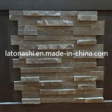 Natural Black Slate Wall Cladding, Manufactured Thin Cultured Stone Veneer