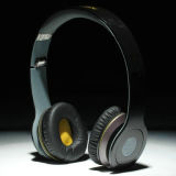 Headphone, Black Earphone Without Bling (1140)