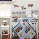Lovely Cartoon Comfortable Baby Crib 5-Piece Bedding Set