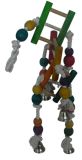 Three-Ladder Combo Wooden Bird Toy (LB-015)