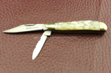 Shells Handle Double Blades Knife (SE-344)