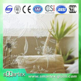 4-12mm Clear Acid Etched Glass with CE SGS