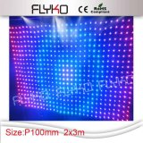 2015 Hot Christmas RGB Vision Cloth LED Video Curtain for Stage Lighting DJ, Bar, Events...
