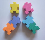 Hot Selling Puzzle Eraser with Custom Color