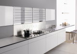 White 2PAC Kitchen Cabinet #M-L58, White Lacquer Kitchen (M-L58)