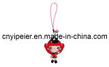 Machine Embroidery Cell Phone Ornaments/Cartoon Embroidery Cell Phone Ornaments/Hot Embroidery Cell Phone Decorations