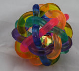 TPR Eco-Friendly Rainbow Ball Pet Toys (SG-0293)