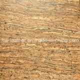 Wood Grain Faux Leather for Floor Decoration (HW-733)
