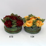Artificial Potted Flower, Imitative Silk Rose