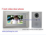 7 Inch Color LCD Monitor Video Door Phone Intercom Door Bell Door Entry System