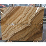 Wood Grain Onyx Type Transparent Polished Stone