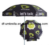 Promotional Beach Umbrella with Custom Logo, Outdoor Advertising Umbrella