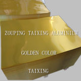 Gold Lacquer Aluminum Sheet for Pilfer Proof Caps