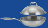 Wok With Lid, Cookware (SCO-07) 